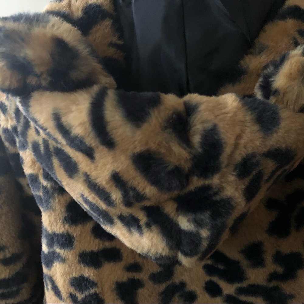 🚫SOLD Wild Fable | Cheetah Faux Fur Jacket - Picture 5 of 8